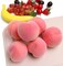 9PCS Fake Red Peach Fruit Realistic Foam Peach Fruit is Suitable for Store